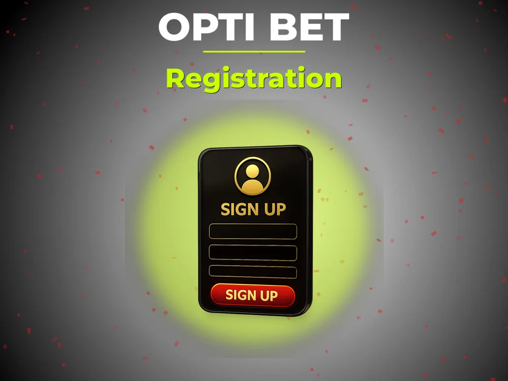 Opti Bet - Registration